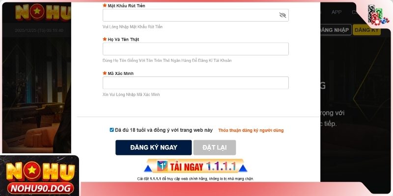 Một vài điều cần chú ý khi tạo ID ở nhà cái