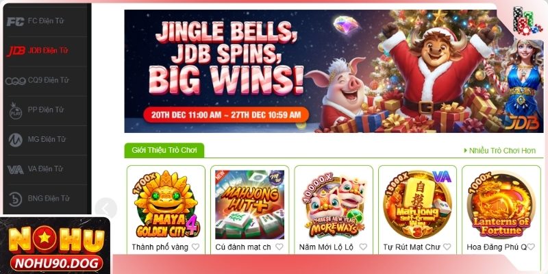 Nhà phát hành slot game đình đám